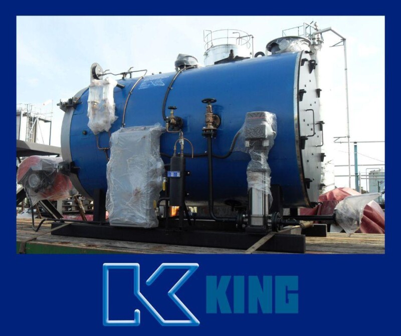 Kings Boiler on it's way to a laundry business in Scotland